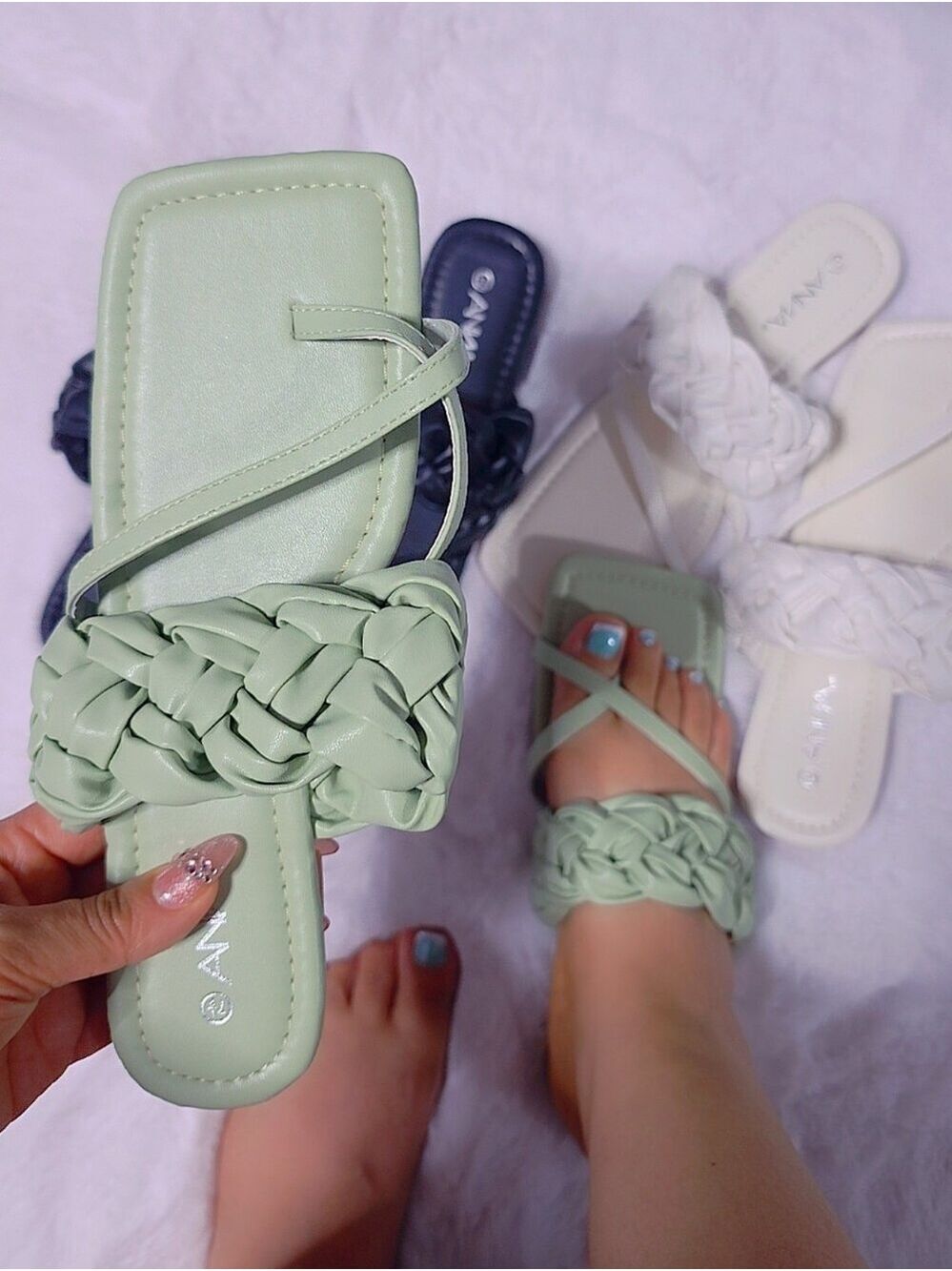 Just In Mint Destination Sandals